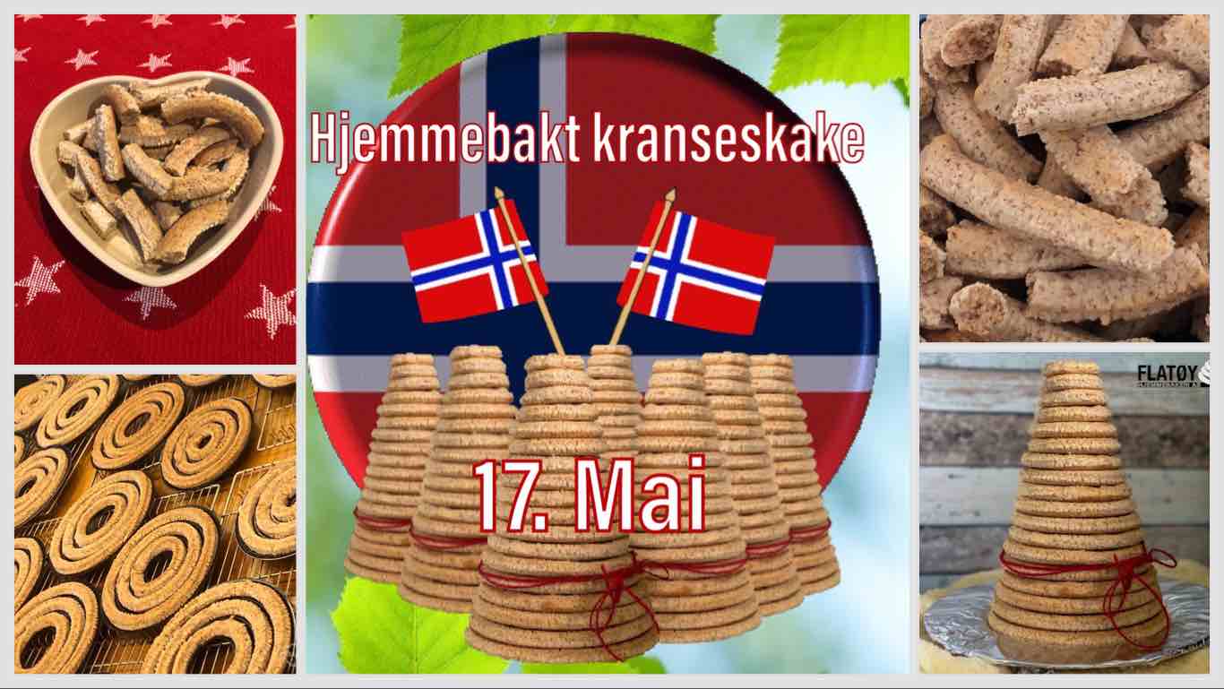 Flatøy Hjemmebakeri - Kransekake Lillestrøm - 17. mai