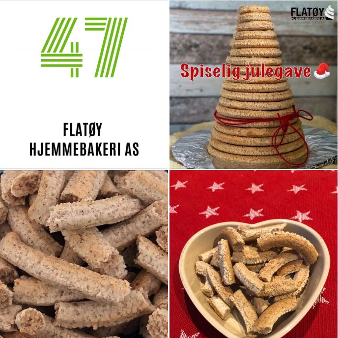 Flatøy Hjemmebakeri - REKO-Ringen Lillestrøm - Kransekake til jul