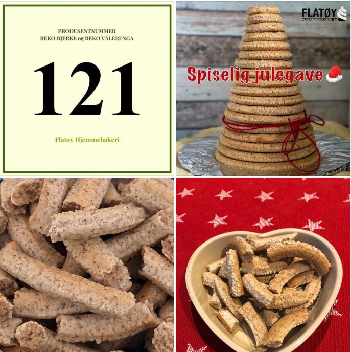 Flatøy Hjemmebakeri - REKO-Ringen Bjerke - Kransekake til jul